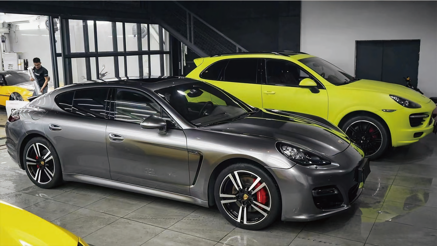 Metal Smoke Gray Vinyl Wraps