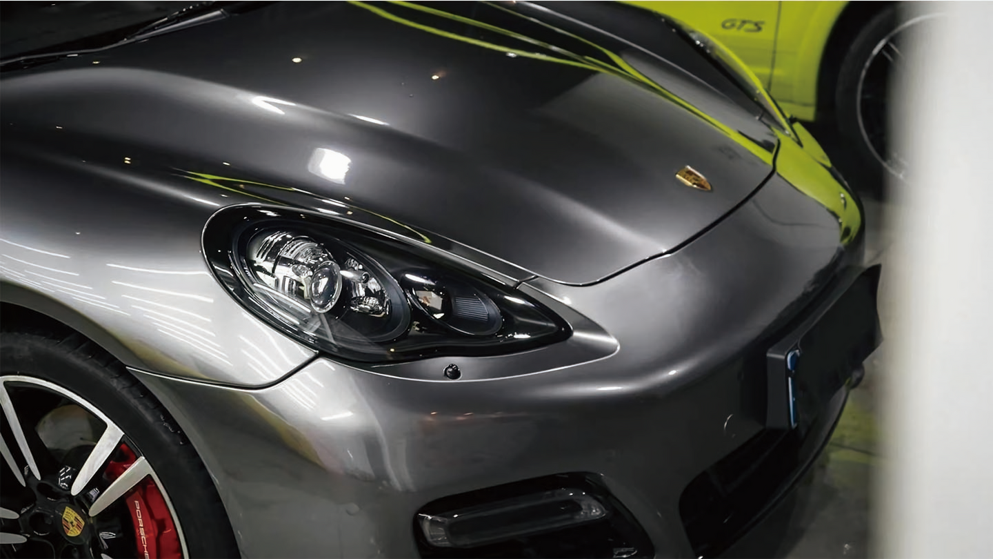 Metal Smoke Gray Vinyl Wraps