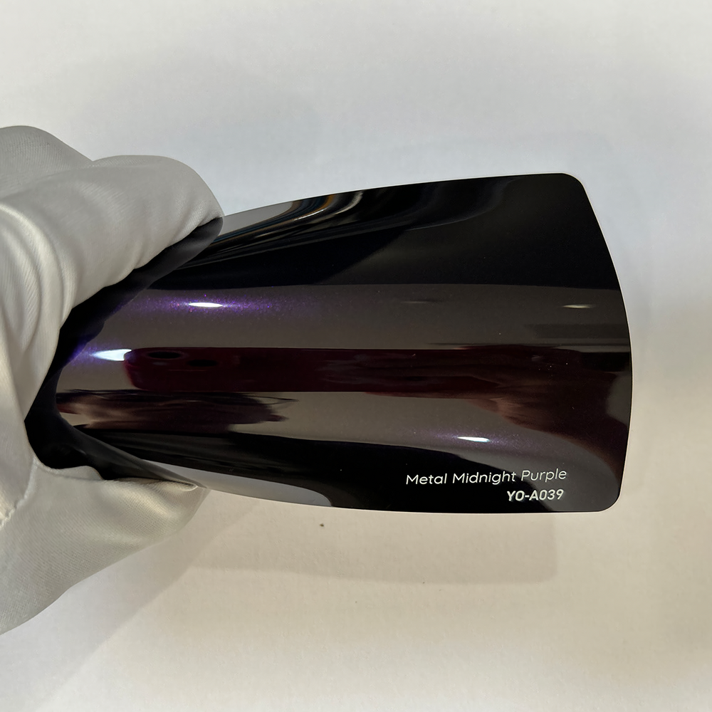 Metal Midnight Purple Vinyl Wraps
