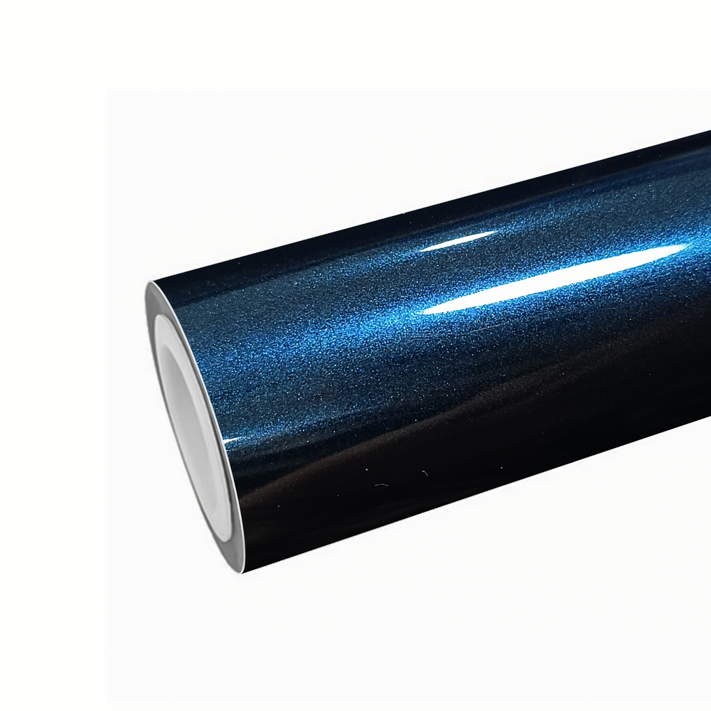 Metal Midnight Cyan Vinyl Wraps