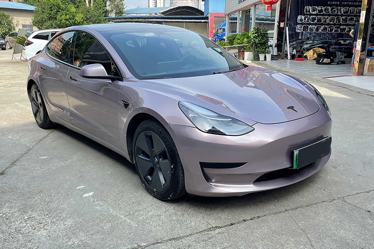 Ice Berry Pink Vinyl Wraps