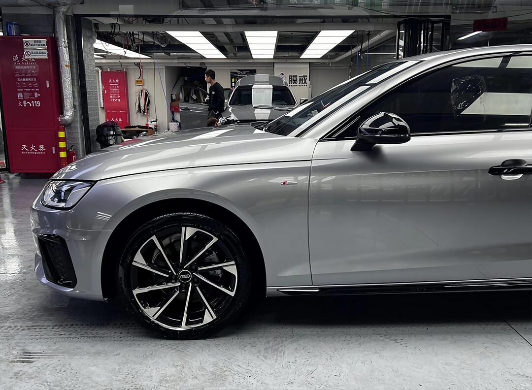 GT Silver Vinyl Wraps