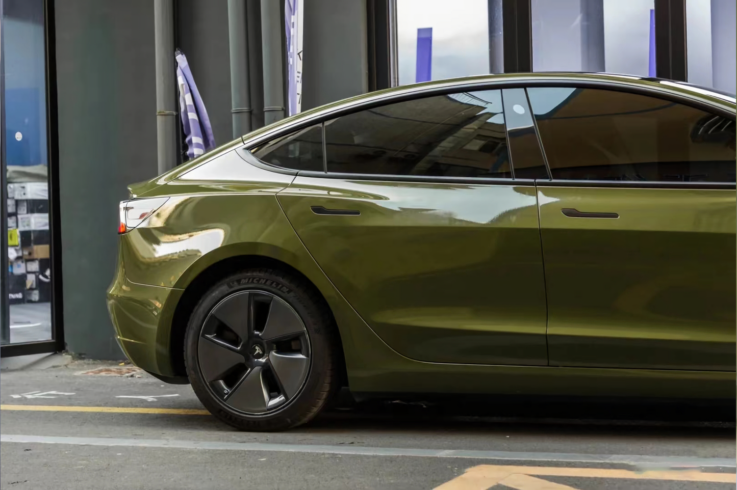 Battle Green Vinyl Wraps