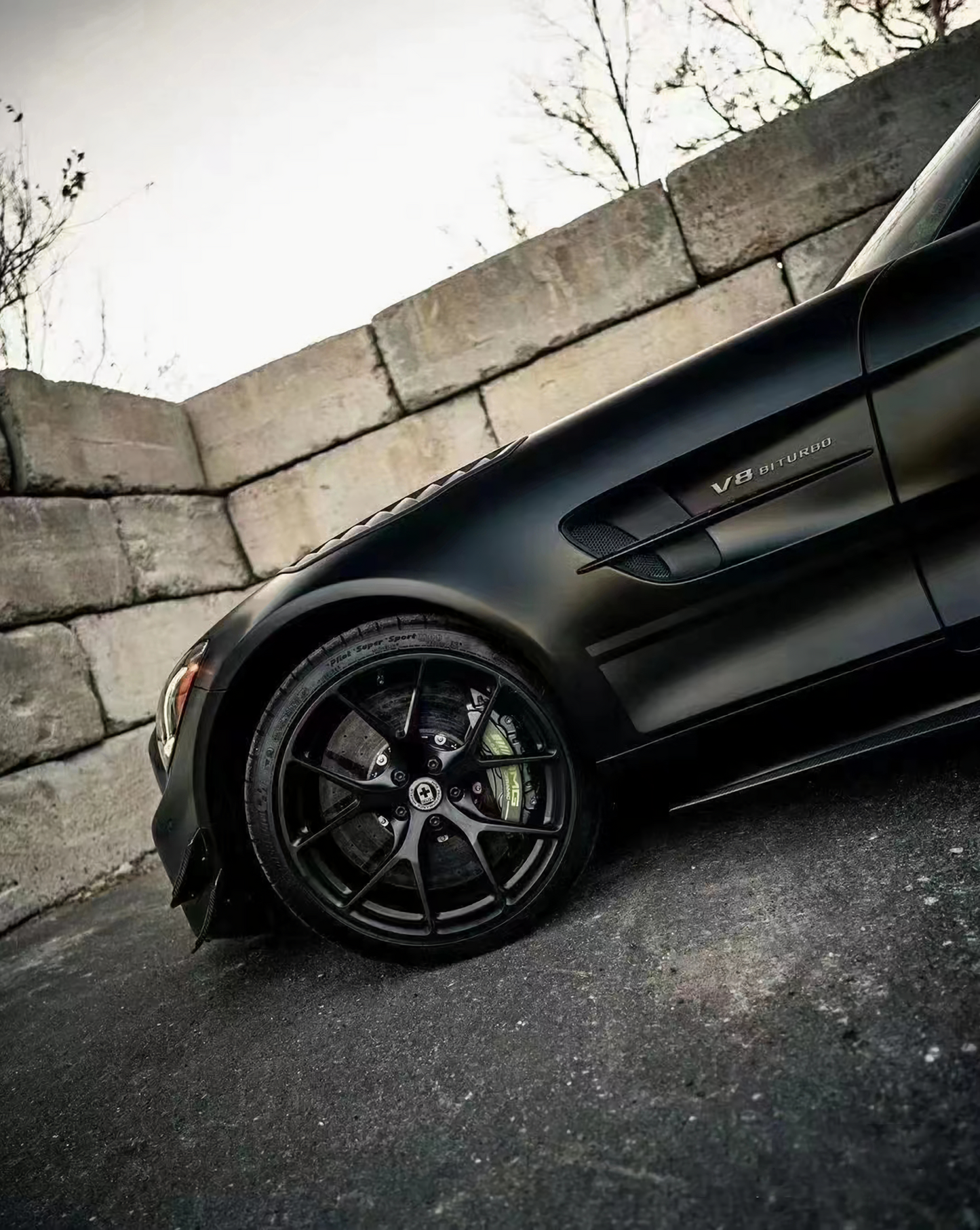 Ceramic Black Vinyl Wraps