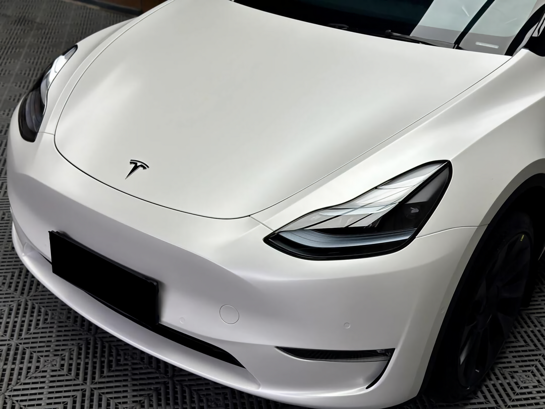 Ceramic White Vinyl Wraps
