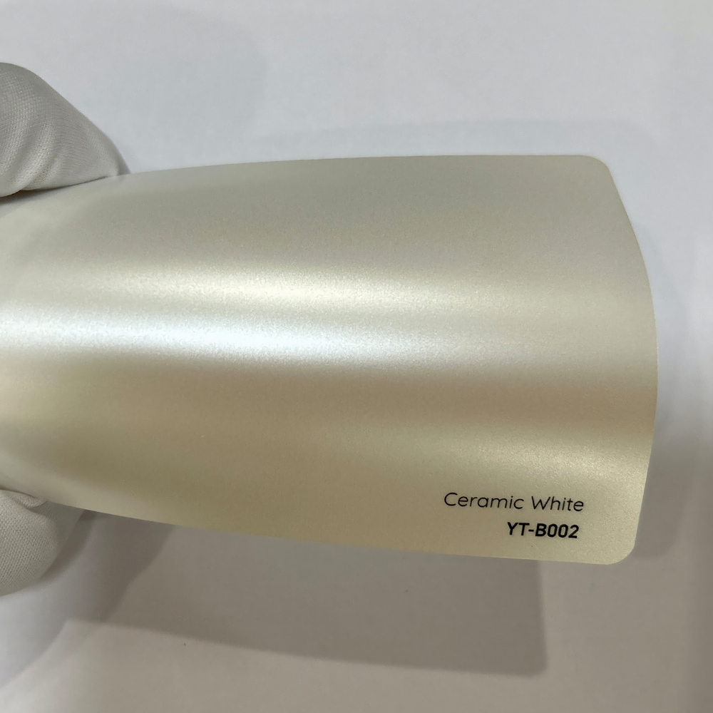 Ceramic White Vinyl Wraps