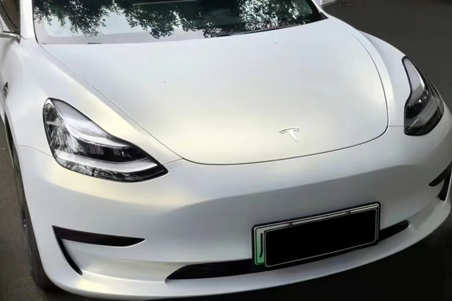 Satin White Vinyl Wraps