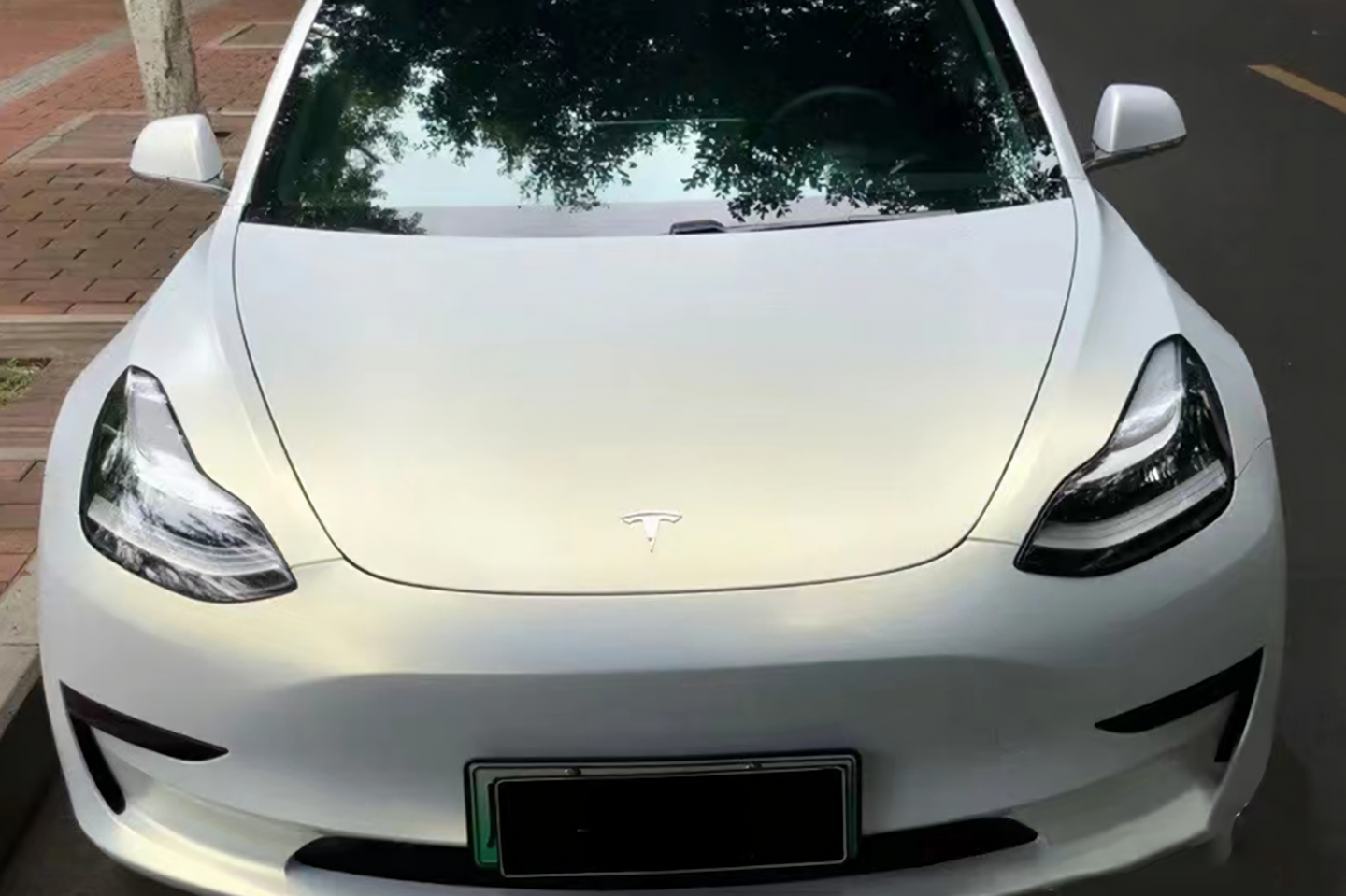 Satin White Vinyl Wraps