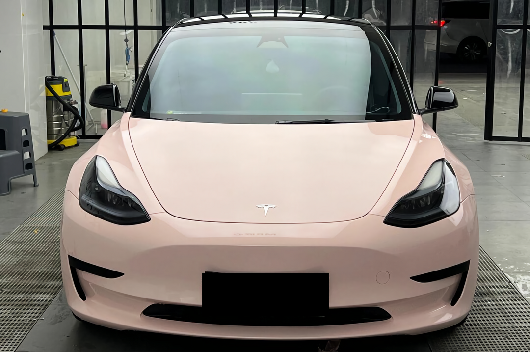 Shell Pink Vinyl Wraps