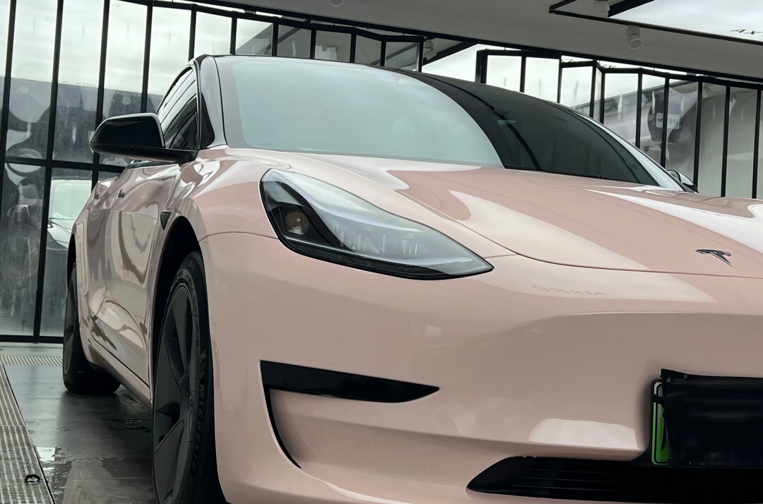 Shell Pink Vinyl Wraps