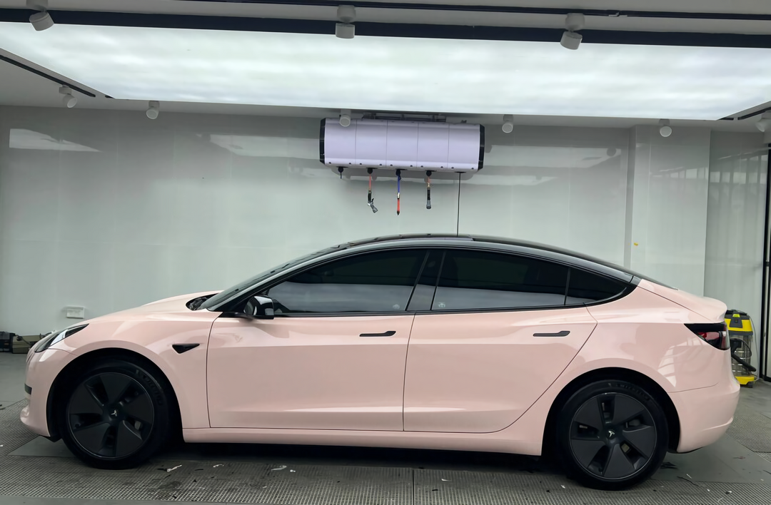 Shell Pink Vinyl Wraps
