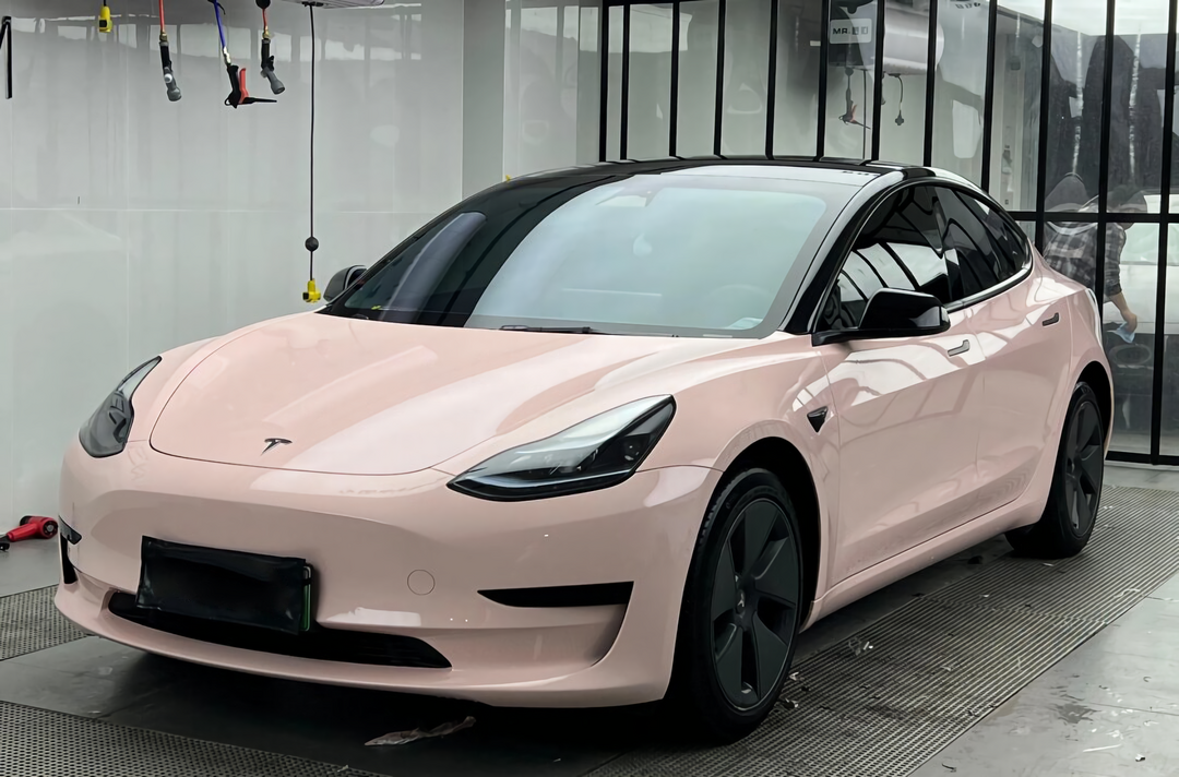 Shell Pink Vinyl Wraps