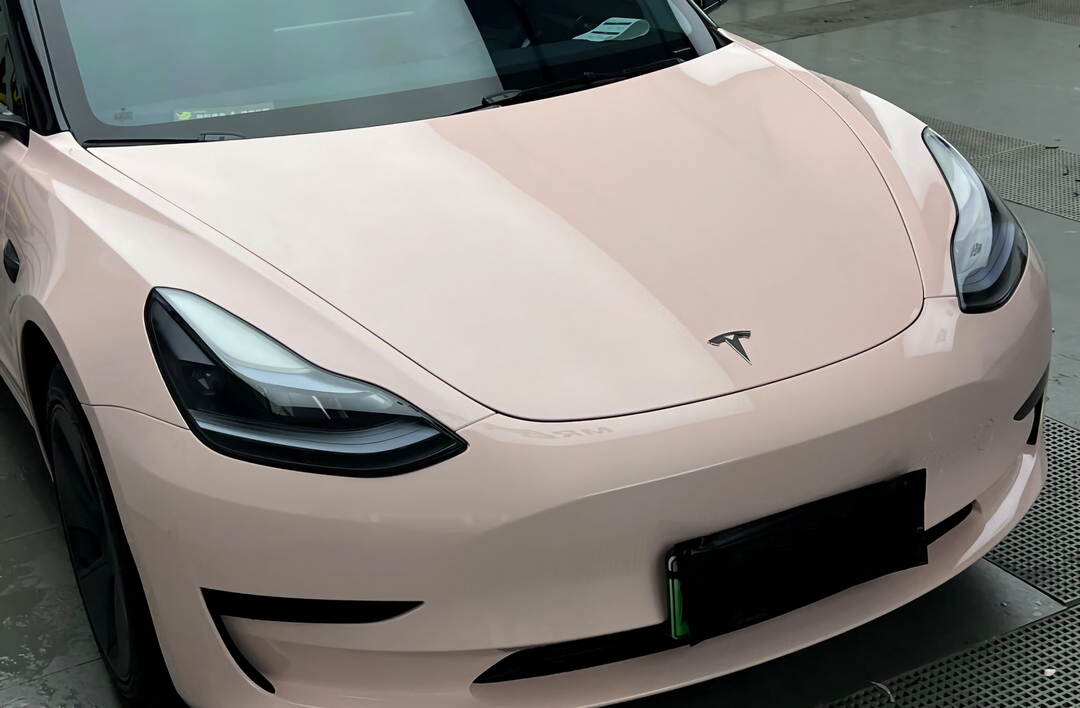 Shell Pink Vinyl Wraps
