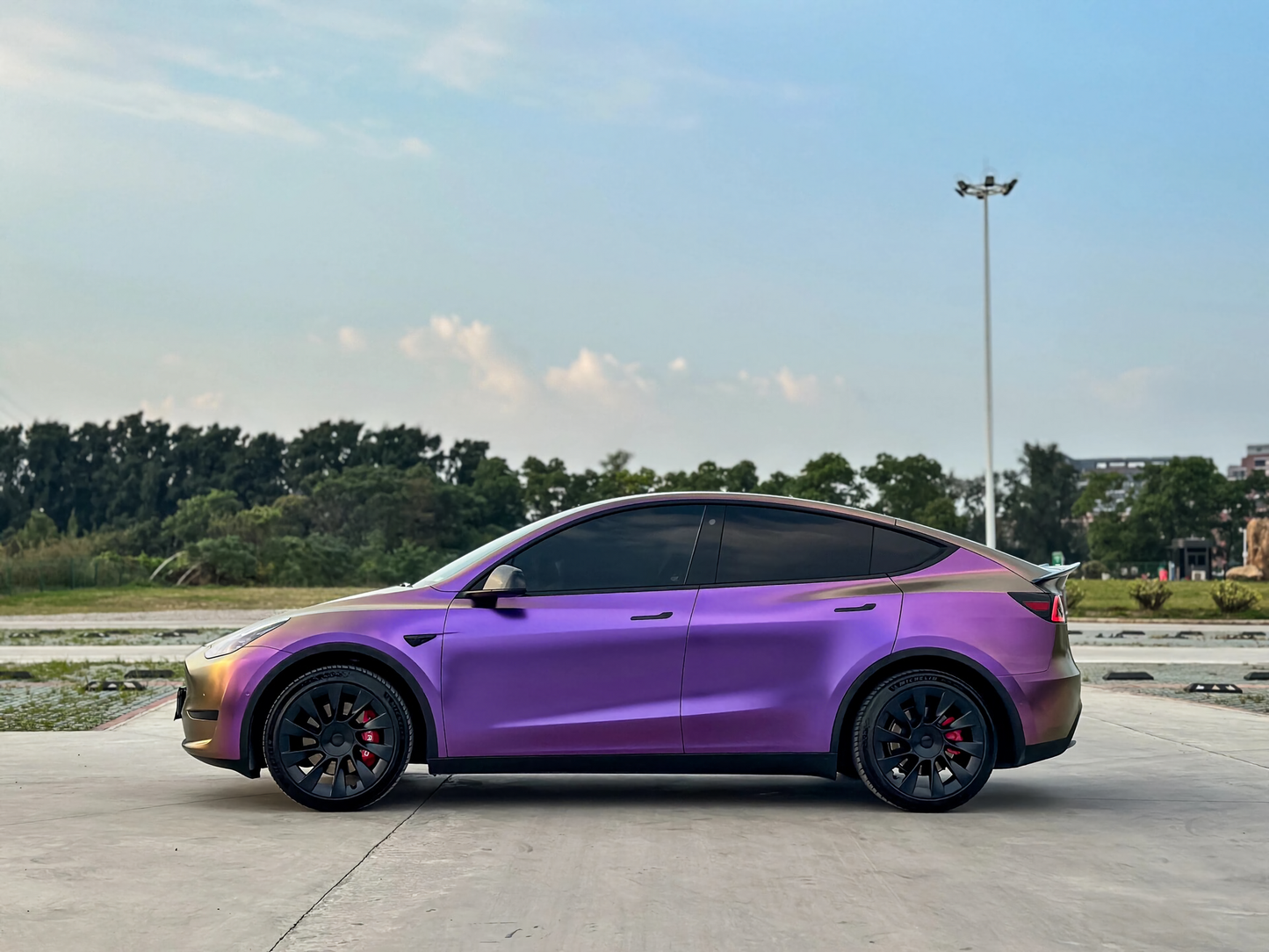 Chameleon Sauce Purple Vinyl Wraps