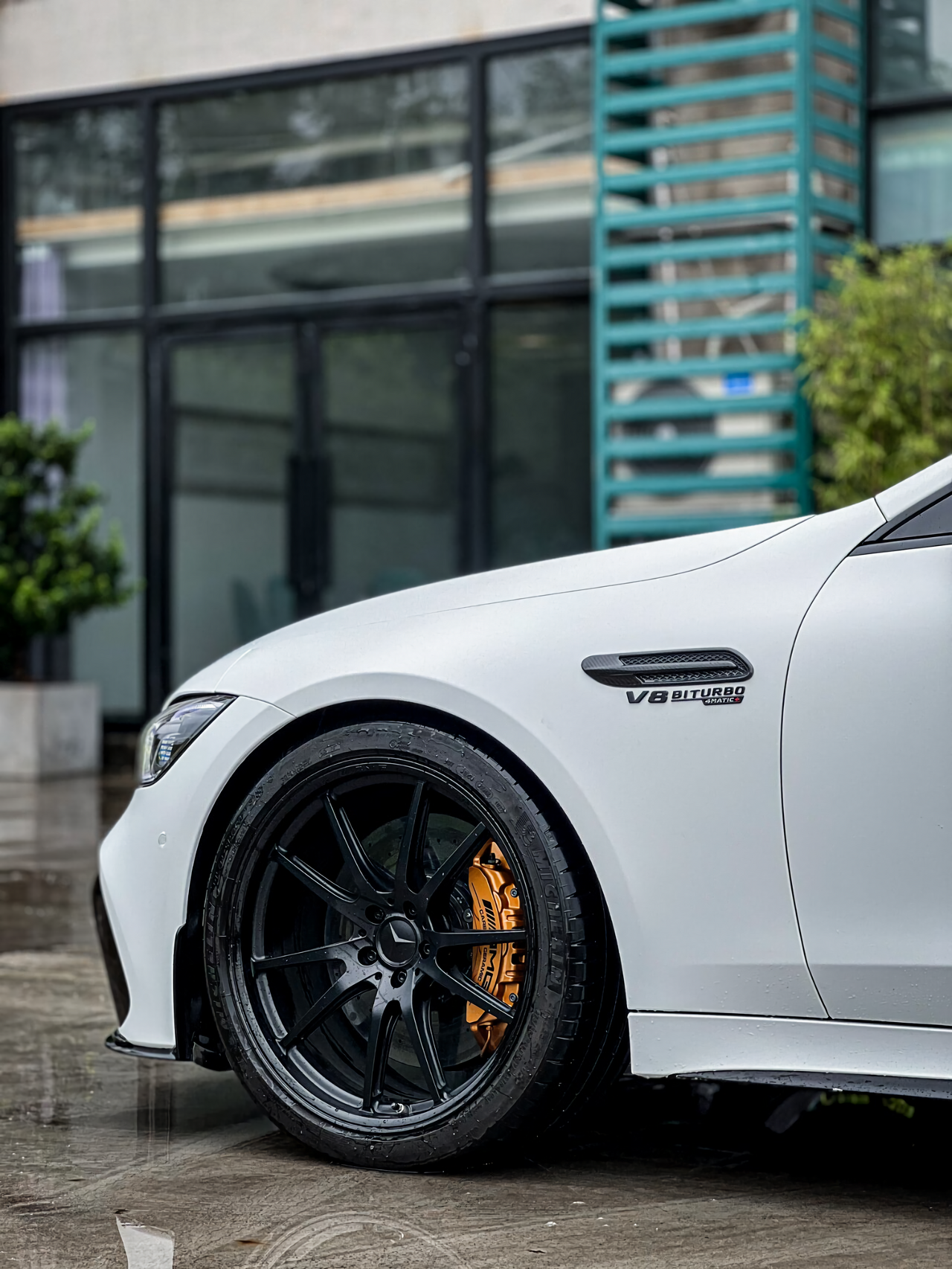 Satin Moonlight White Vinyl Wraps