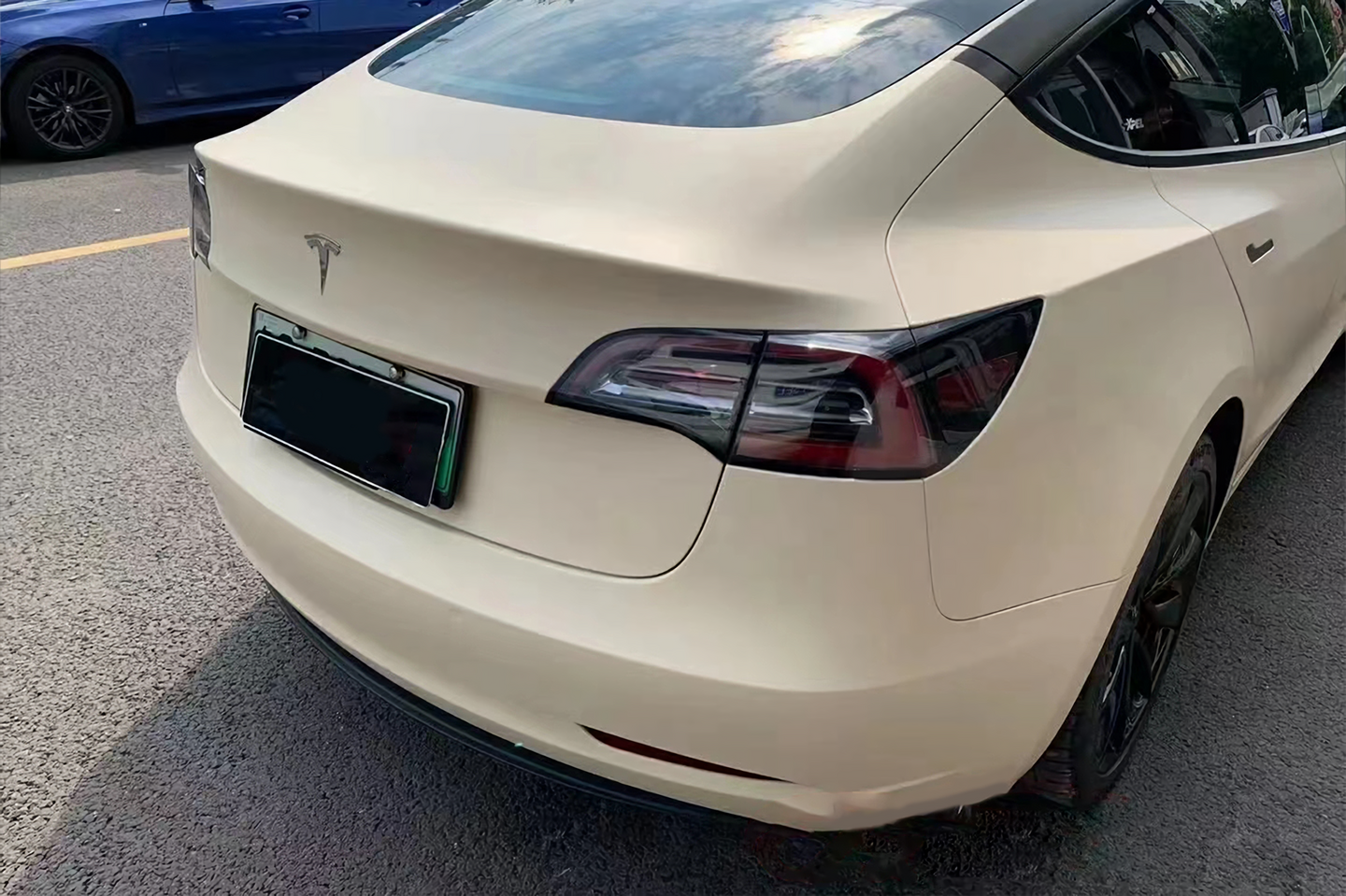 Satin Khaki Milanese Vinyl Wraps