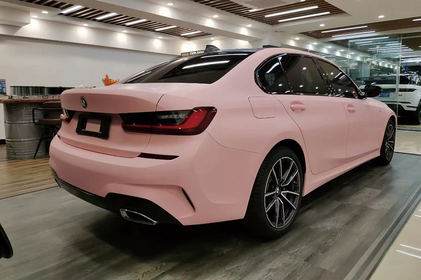 Satin Sakura Pink Vinyl Wraps