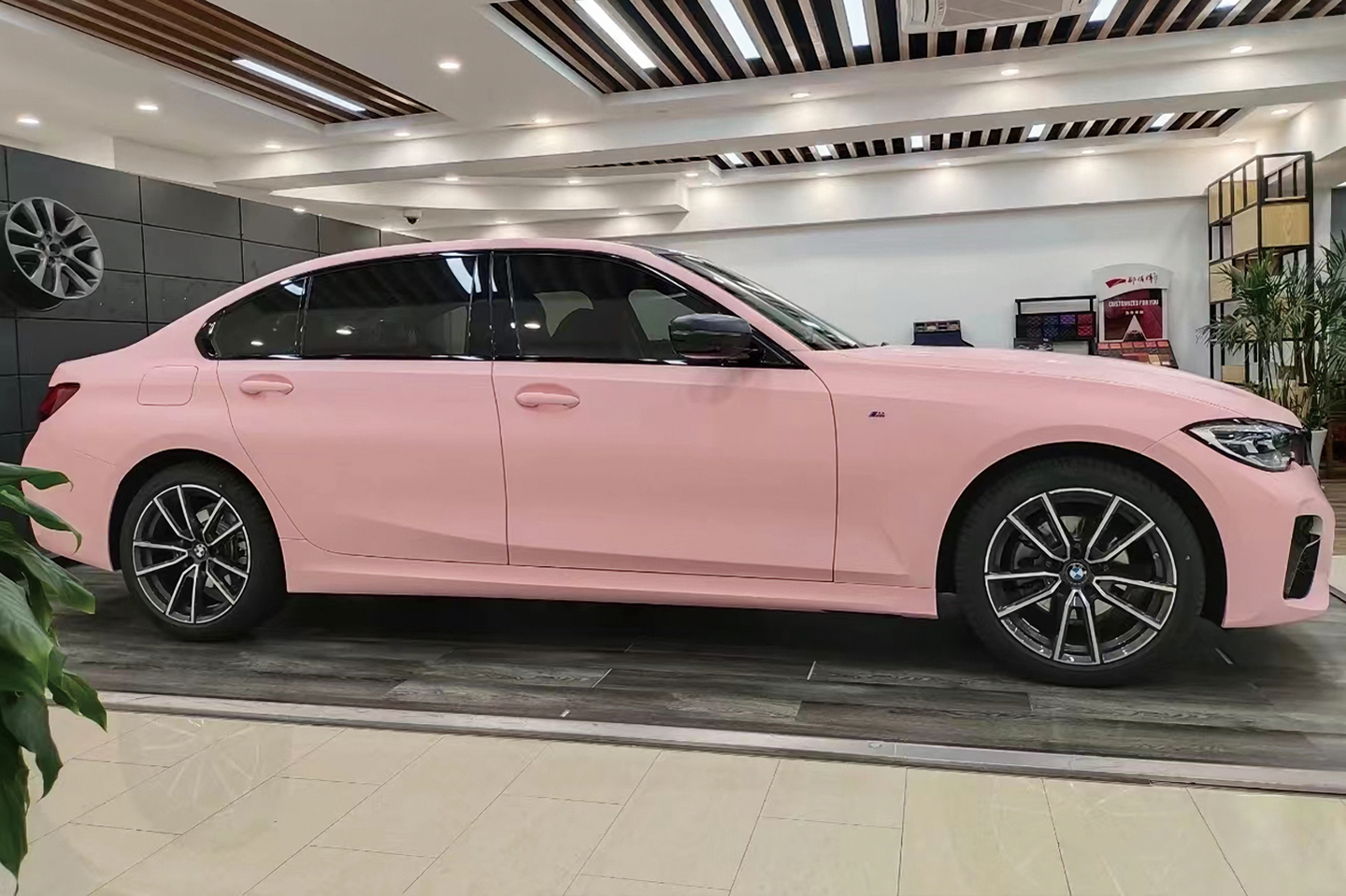 Satin Sakura Pink Vinyl Wraps