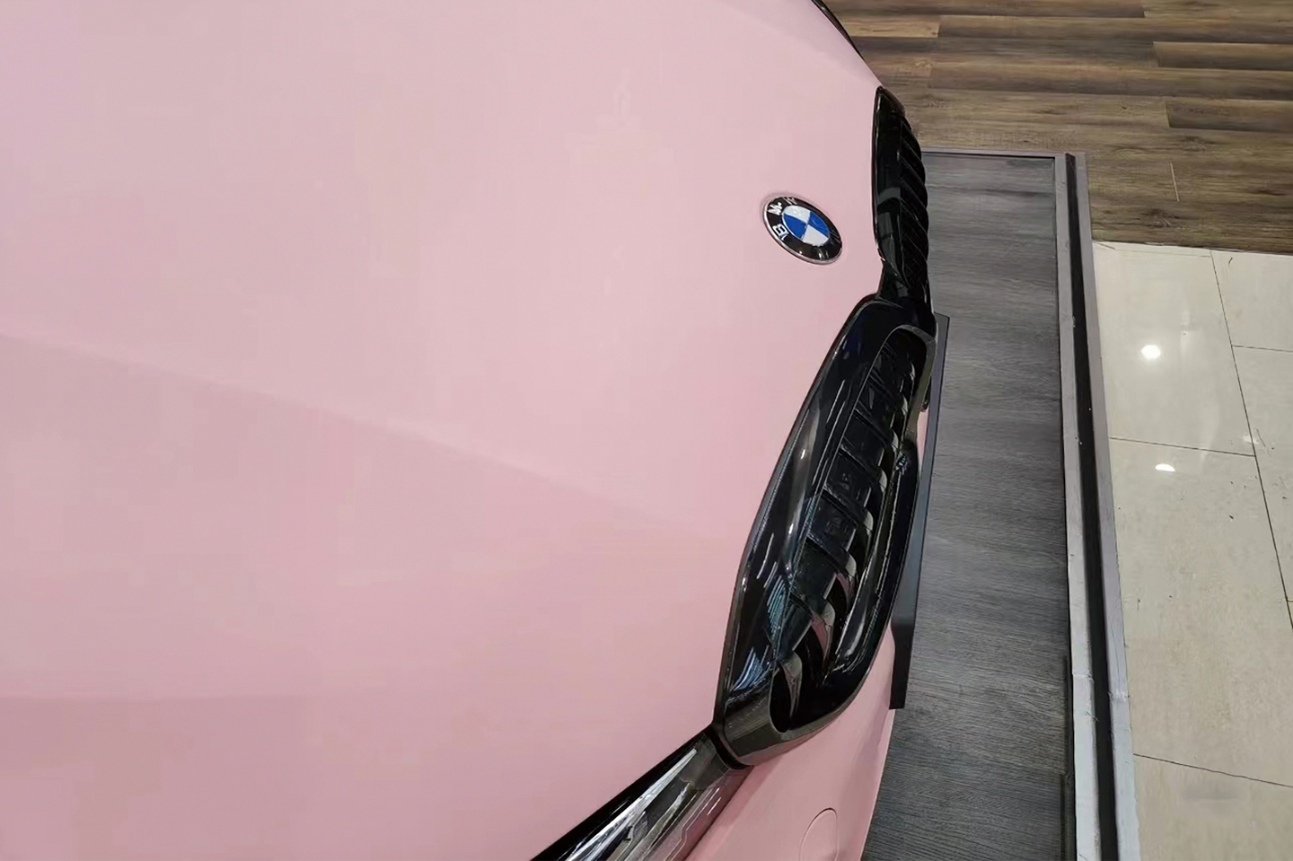 Satin Sakura Pink Vinyl Wraps