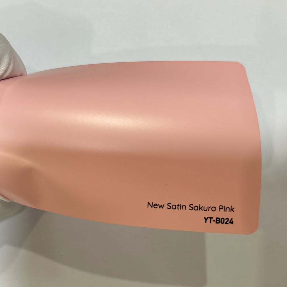 Satin Sakura Pink Vinyl Wraps