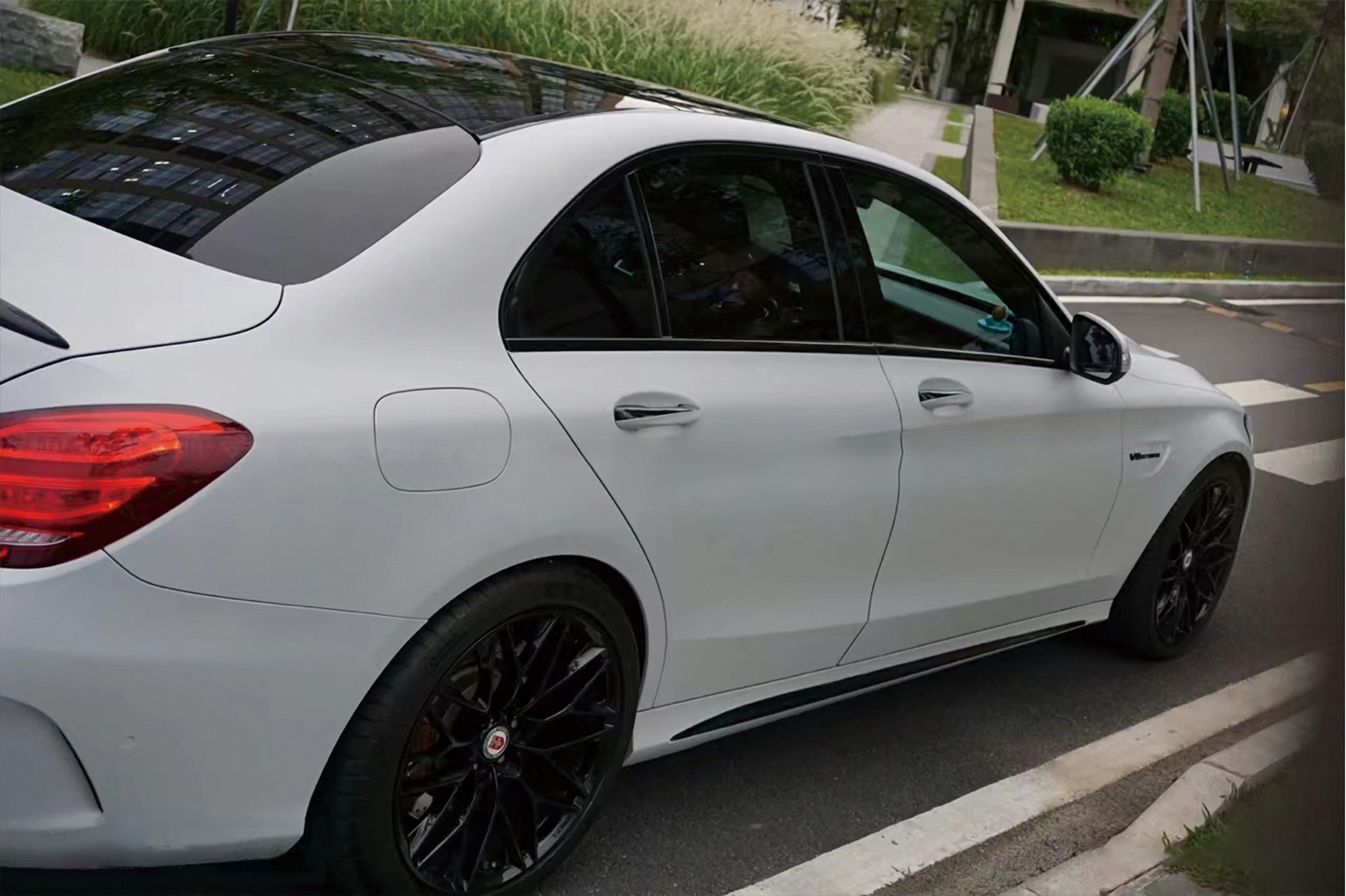 Satin Volcanic Gray Vinyl Wraps
