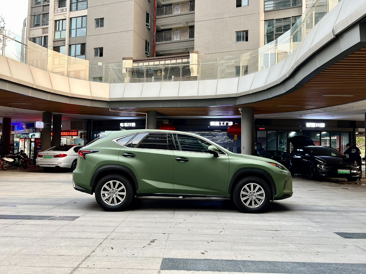 Satin Army Green Vinyl Wraps