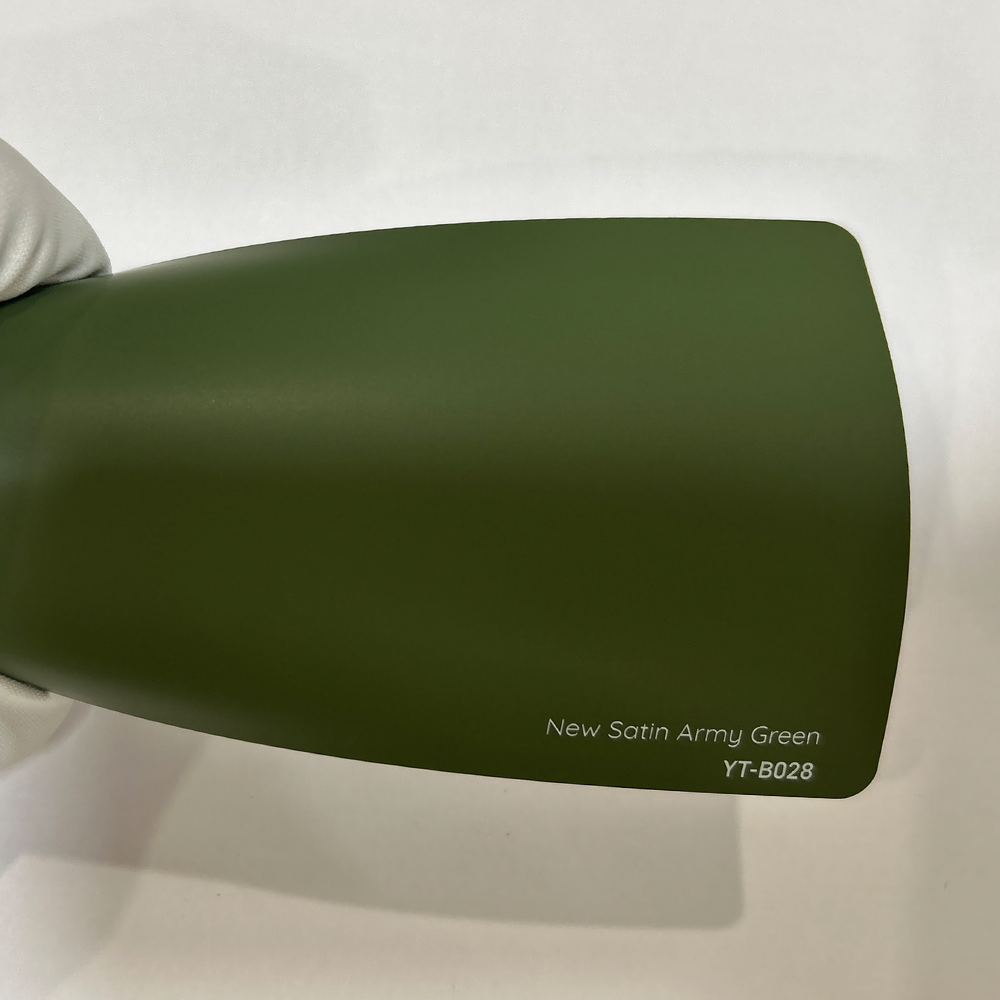 Satin Army Green Vinyl Wraps