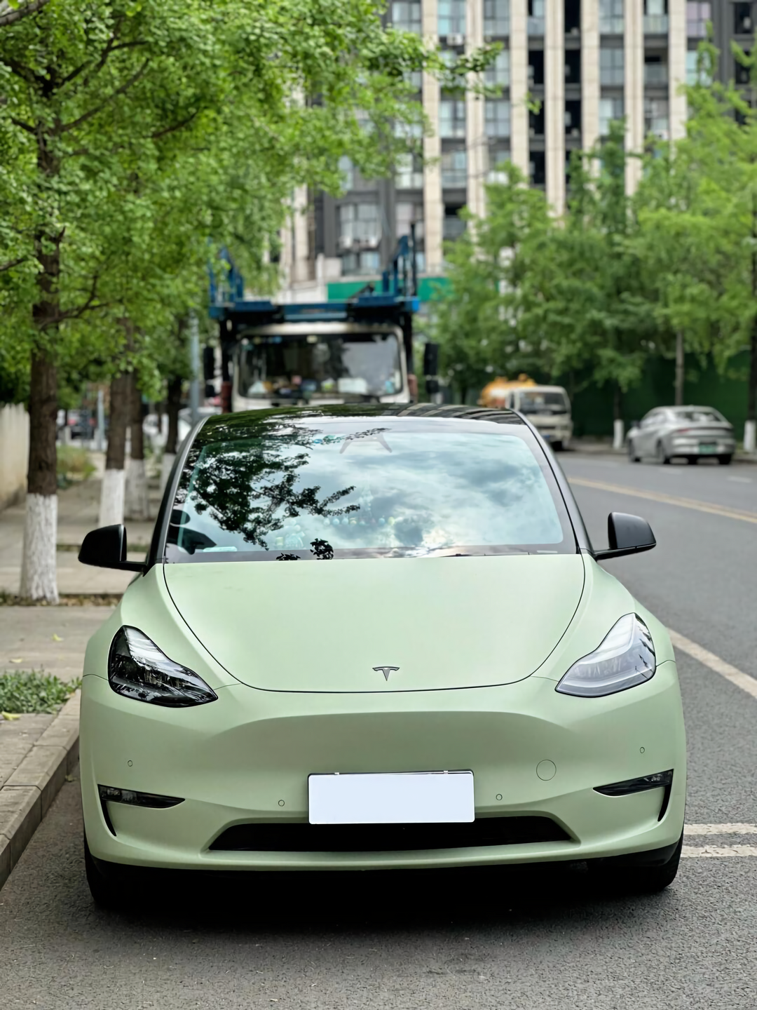 Satin Khaki Green Vinyl Wraps