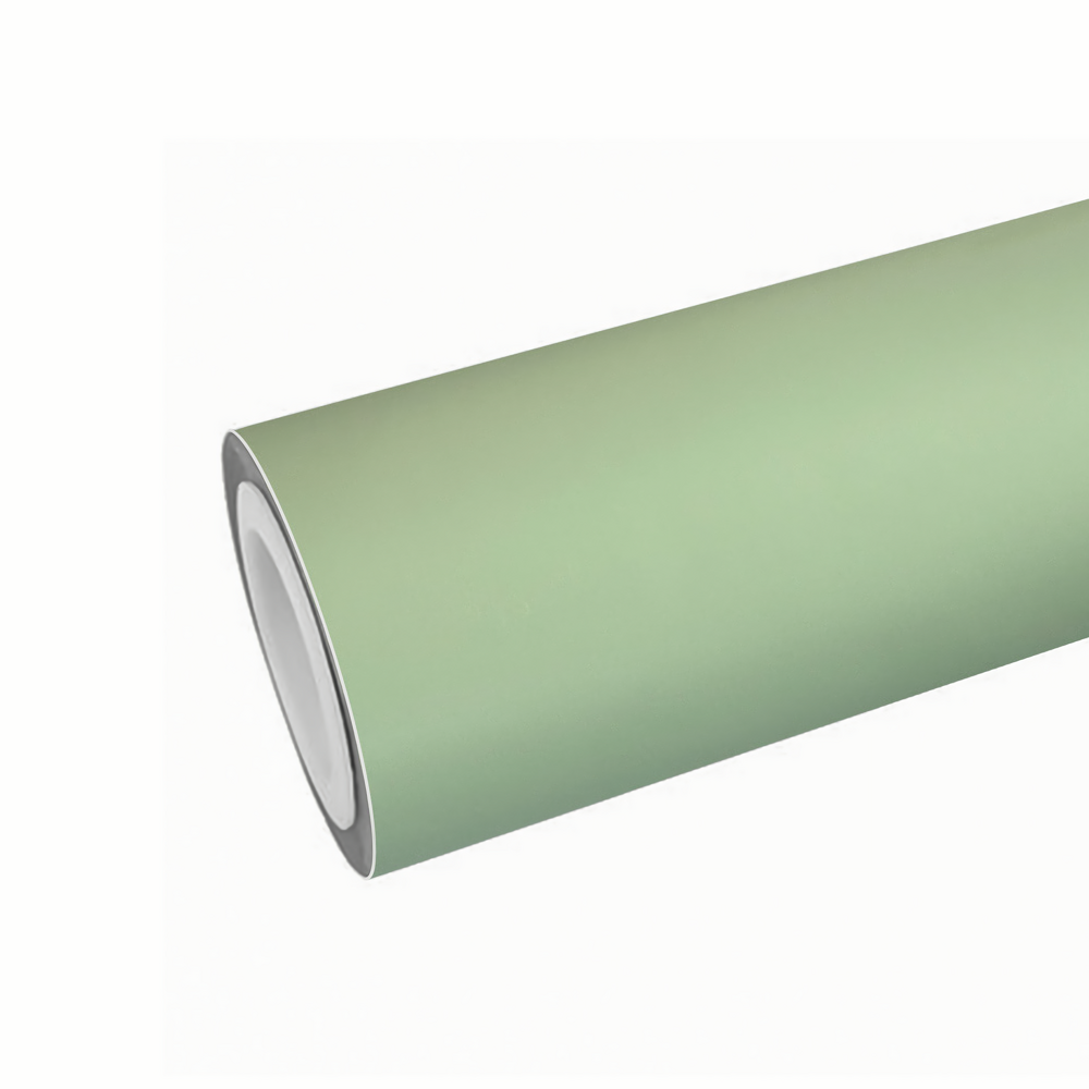 Satin Khaki Green Vinyl Wraps