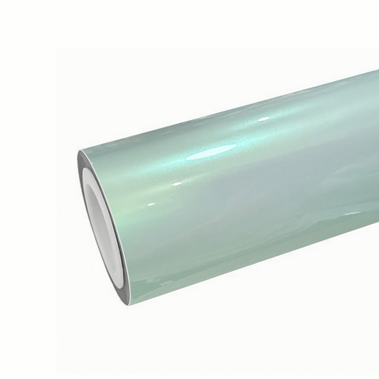 Blue Turn Green Vinyl Wrap
