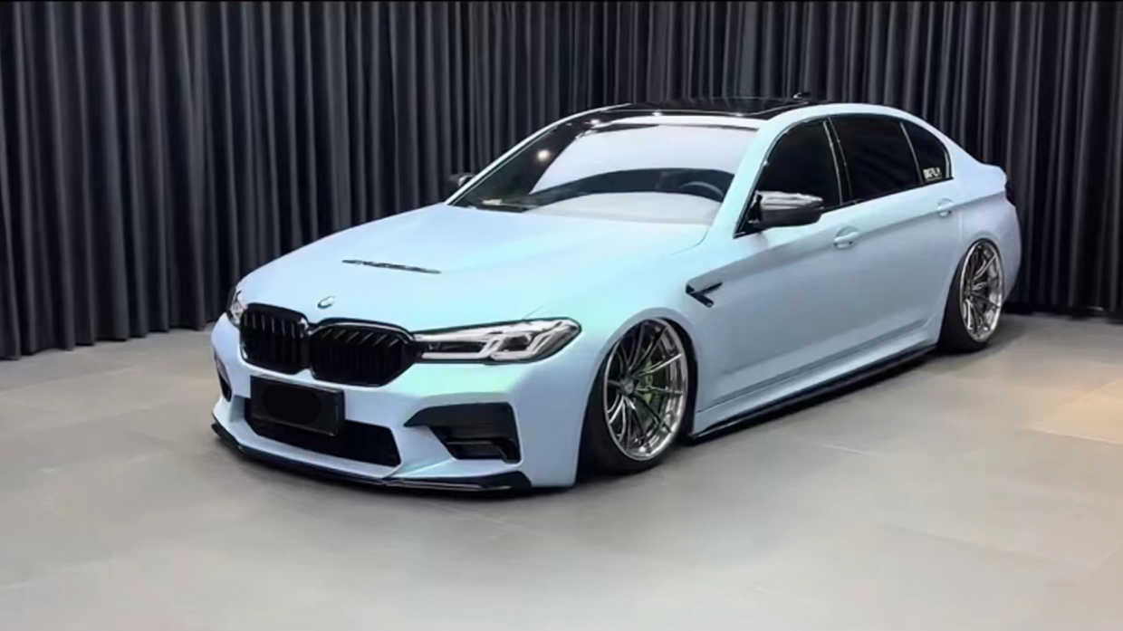 Blue Turn Green (MATTE) Vinyl Wraps