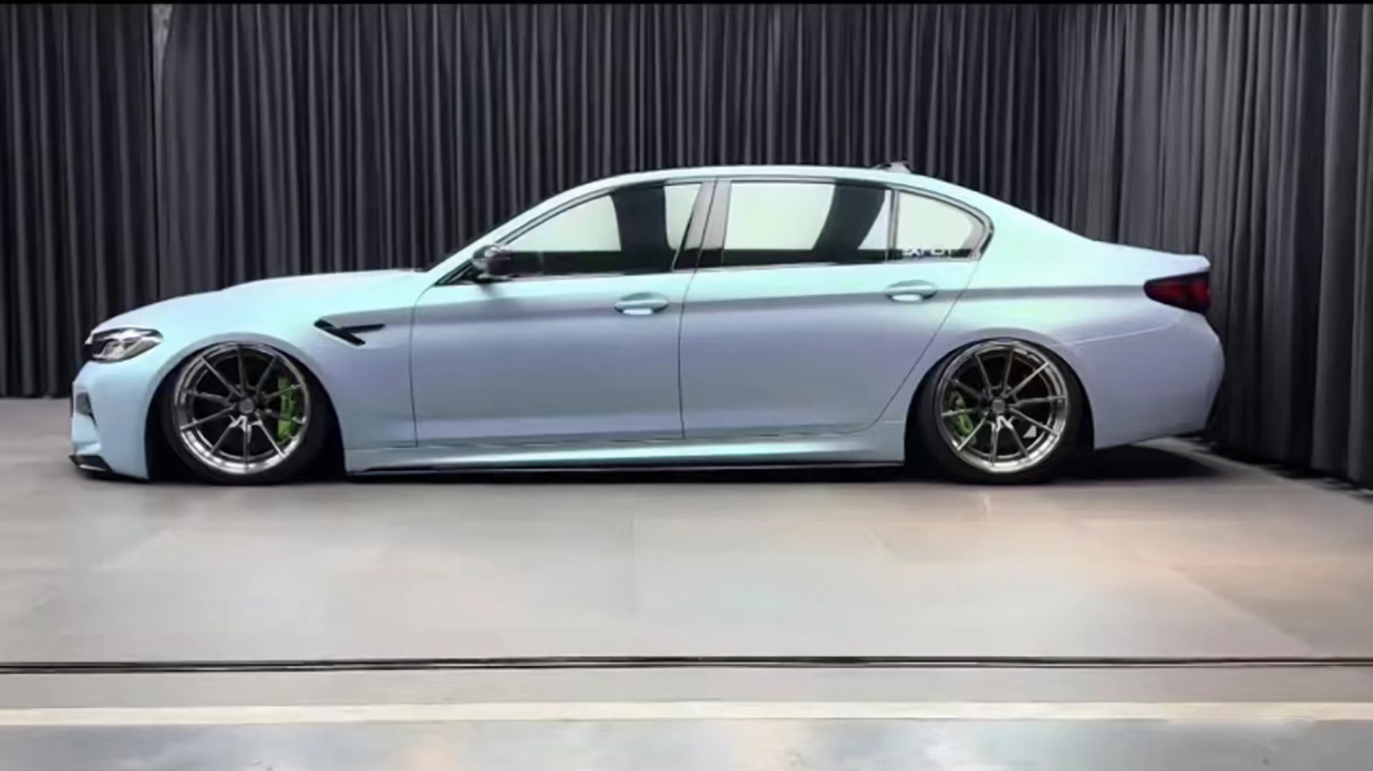 Blue Turn Green (MATTE) Vinyl Wraps