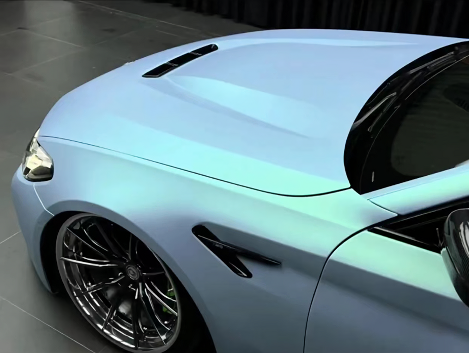 Blue Turn Green (MATTE) Vinyl Wraps