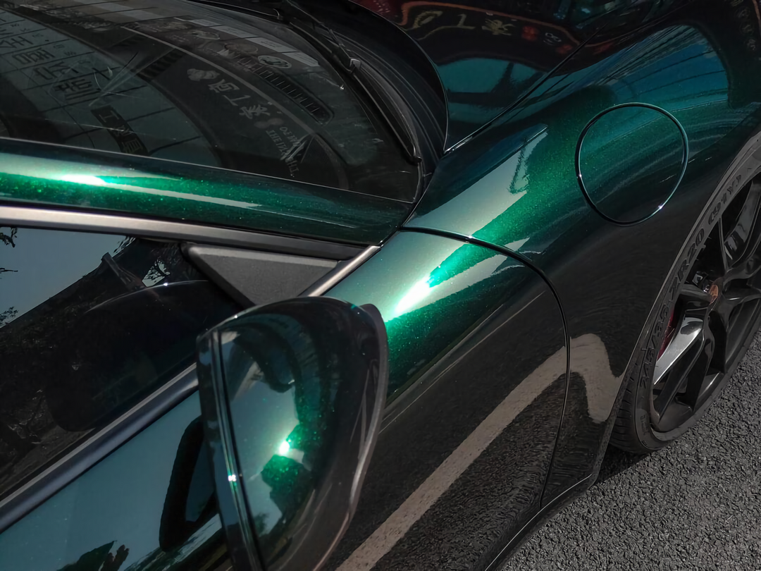 Brilliant Royal Green Vinyl Wrap –