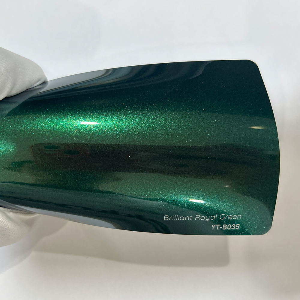 Brilliant Royal Green Vinyl Wrap –