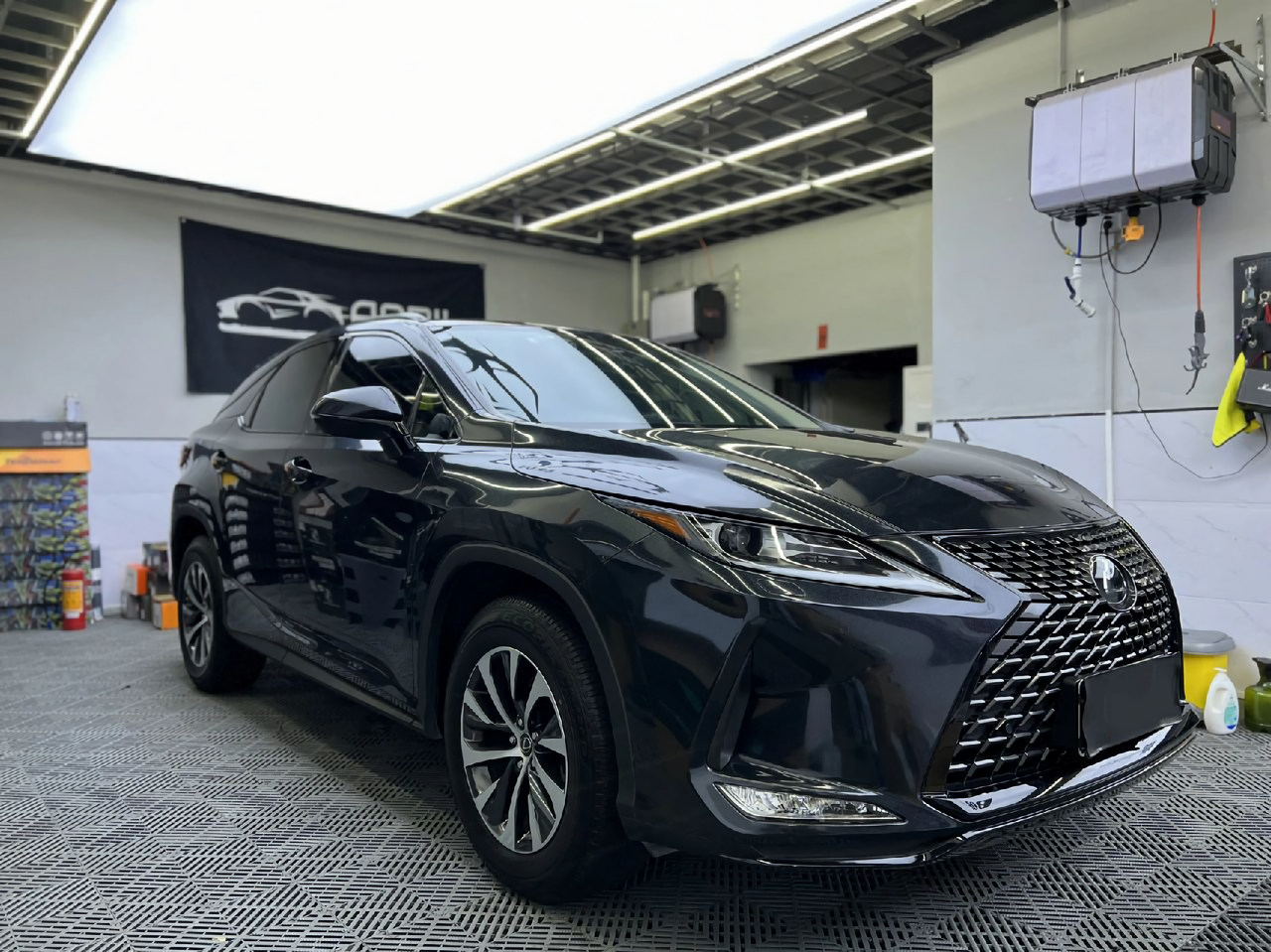 Pearlescent Black Vinyl Wrap