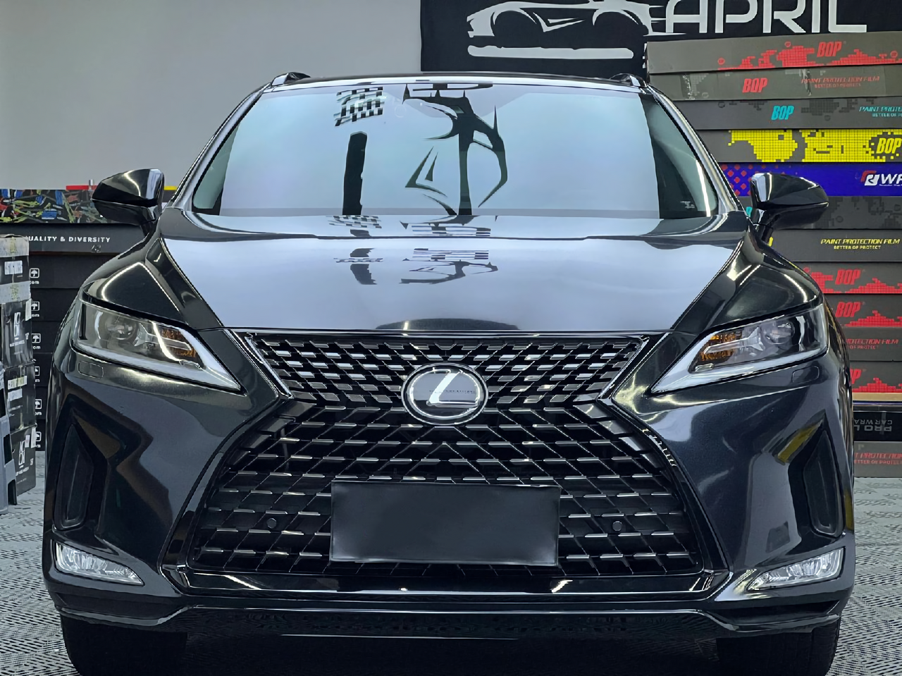 Pearlescent Black Vinyl Wrap