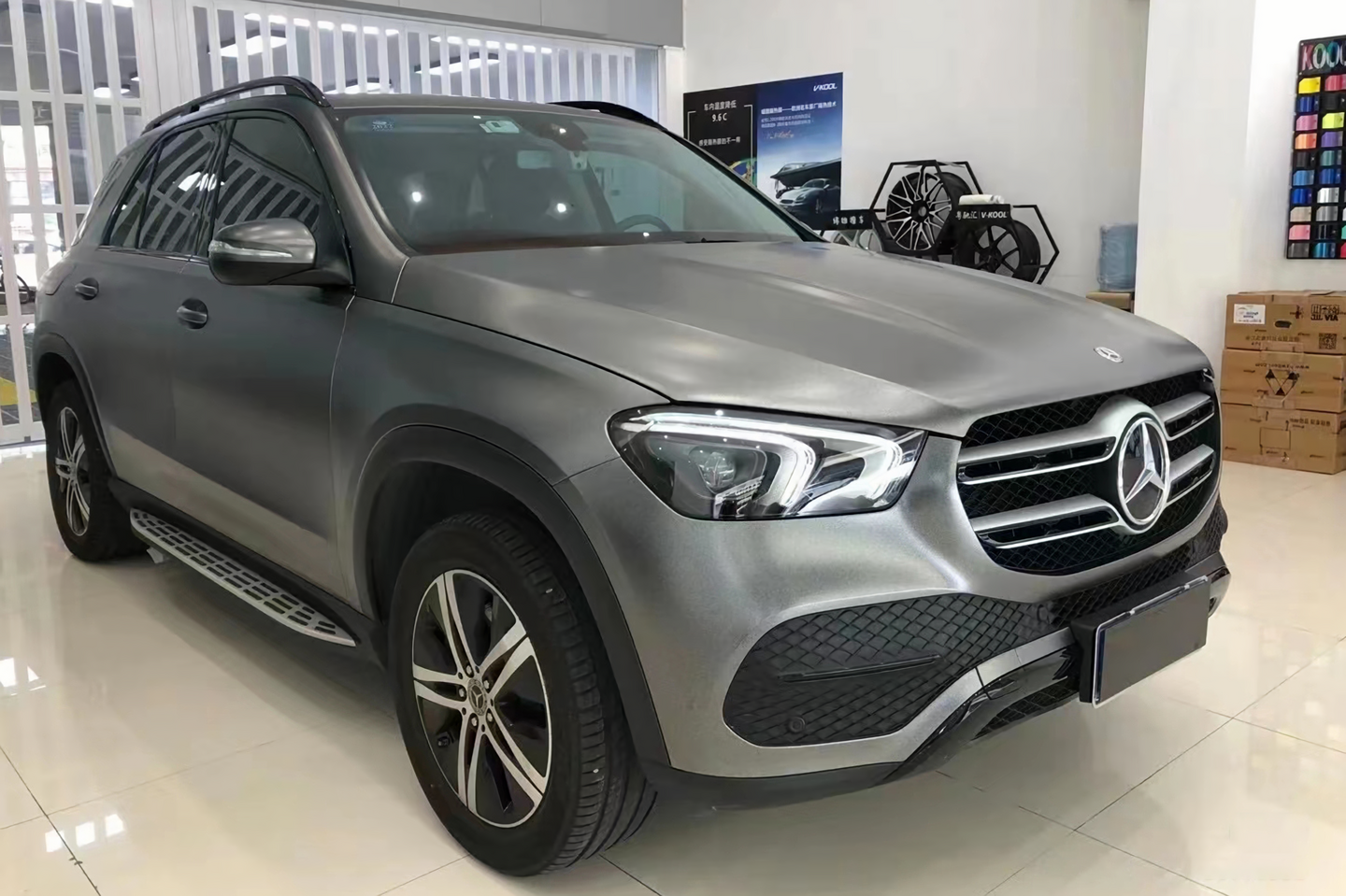 Heavy Metal Graphite Gray Vinyl Wrap