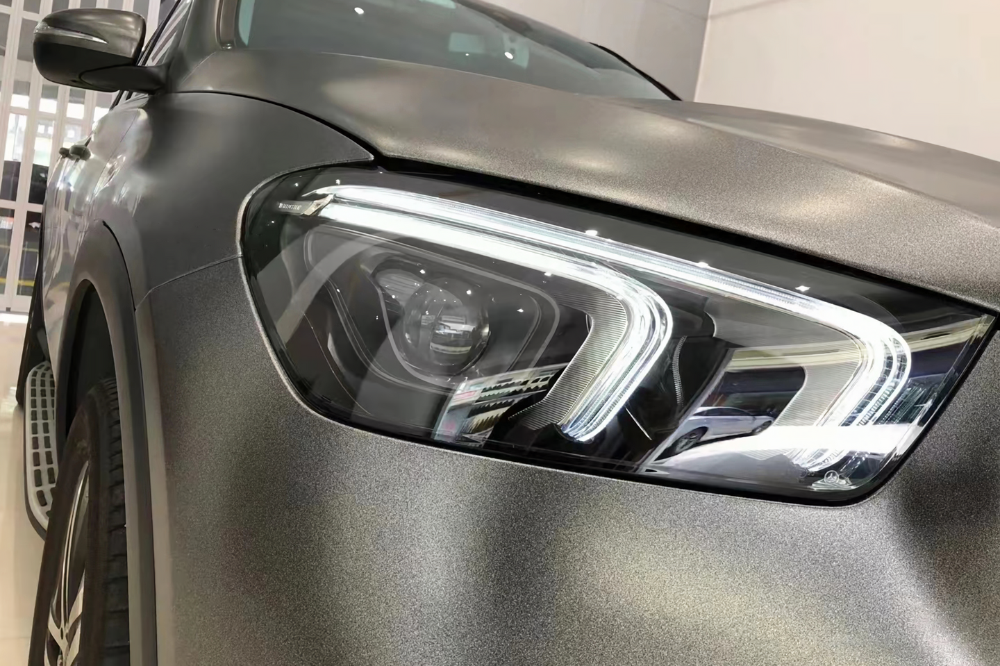 Heavy Metal Graphite Gray Vinyl Wrap