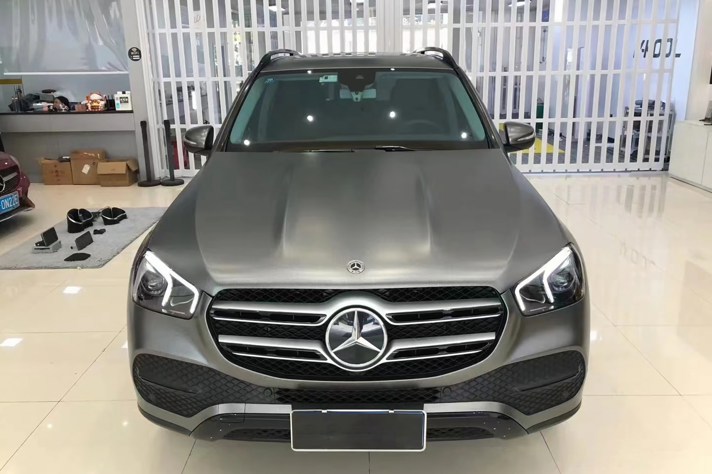 Heavy Metal Graphite Gray Vinyl Wrap
