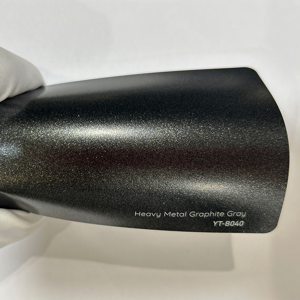 Heavy Metal Graphite Gray Vinyl Wrap