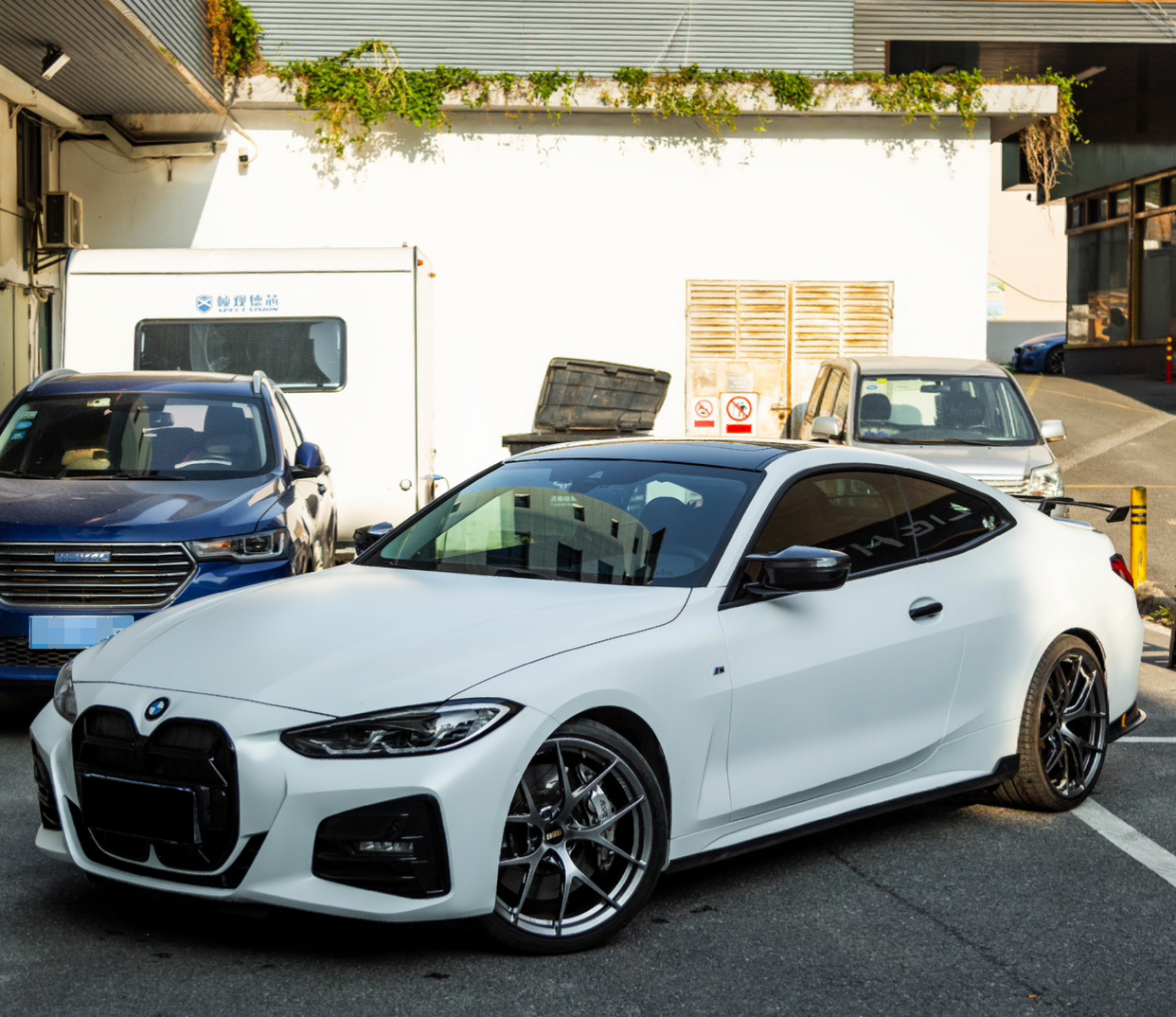 Heavy Metal White Vinyl Wrap