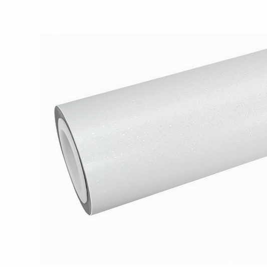 Heavy Metal White Vinyl Wrap