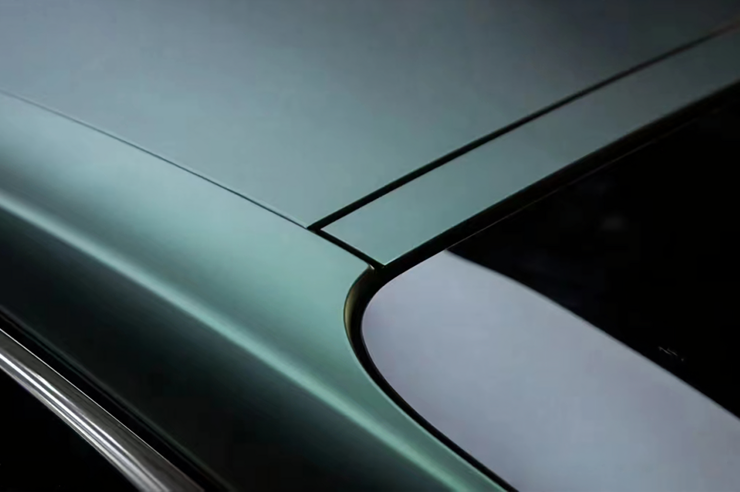 Ghost Metal Green Vinyl Wrap