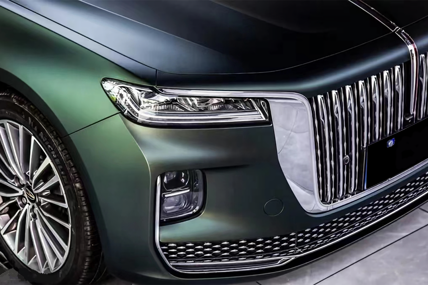 Ghost Metal Green Vinyl Wrap