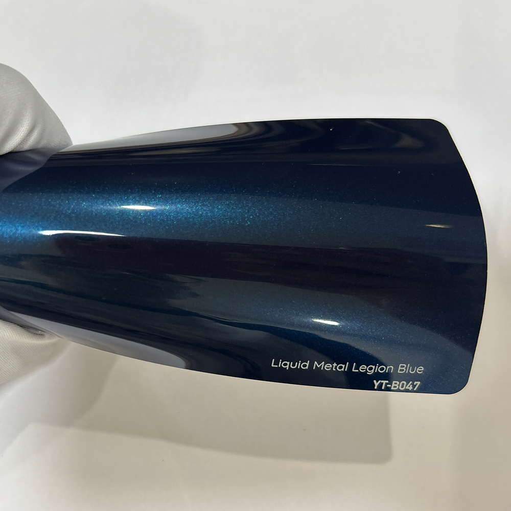 Liquid Metal Legion Blue Vinyl Wrap