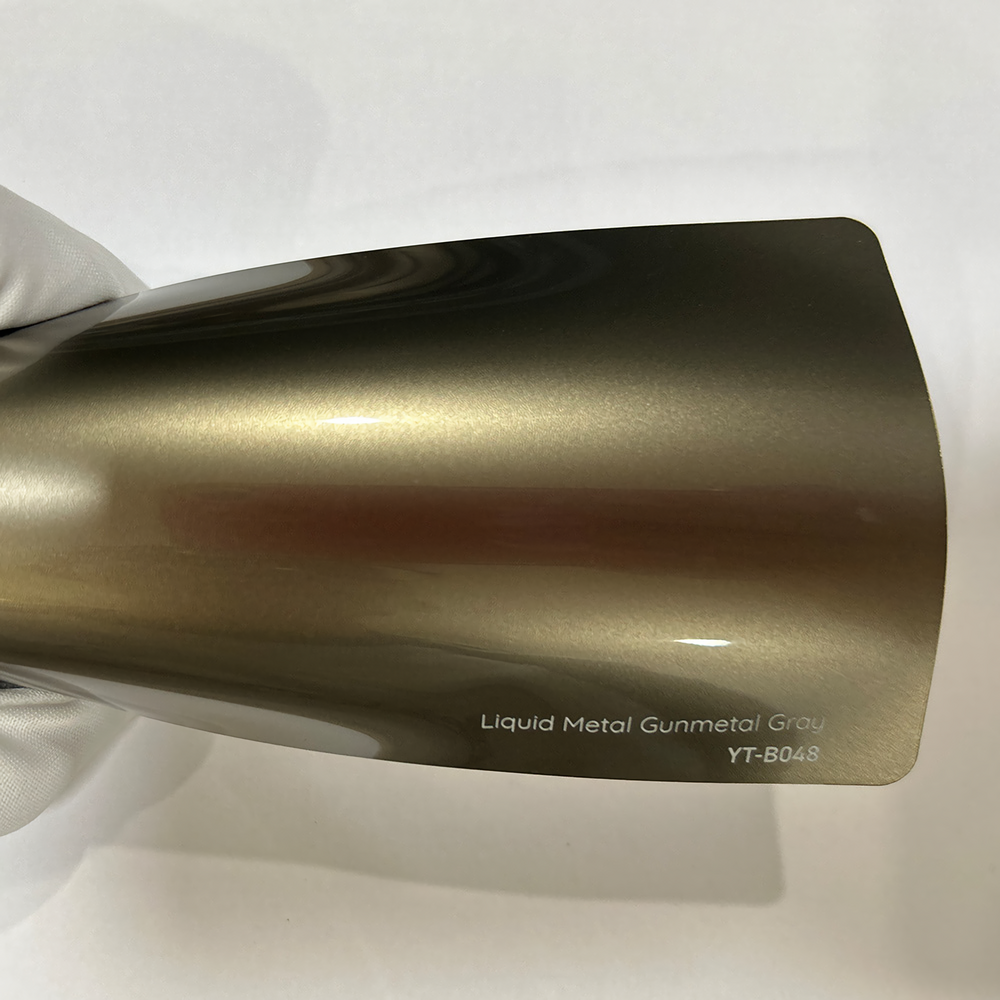 Liquid Metal Gunmetal Gray Vinyl Wrap