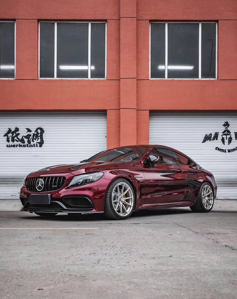 Liquid Metal Dragon Red Vinyl Wrap
