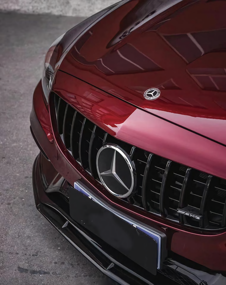 Liquid Metal Dragon Red Vinyl Wrap