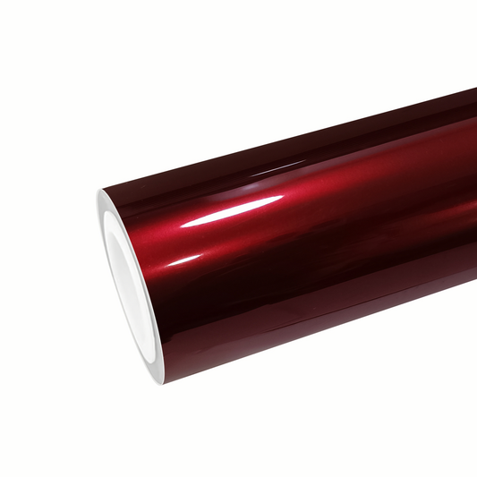 Liquid Metal Dragon Red Vinyl Wrap